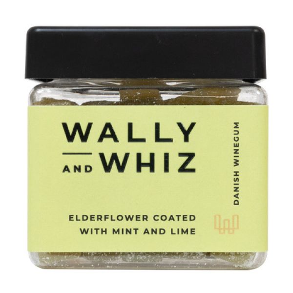 Wally and Whiz Elderflower with Mint and Lime / Holunderblüte mit Minze und Limette, 140g